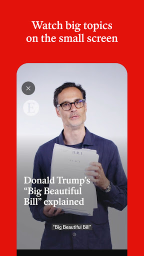 Captura de pantalla de The Economist - World News