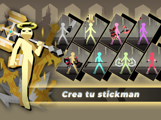 Captura de pantalla de Epic Stickman: Idle RPG War