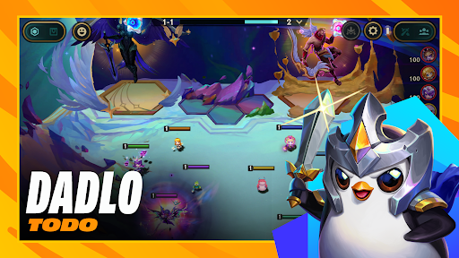 Captura de pantalla de TFT: Teamfight Tactics