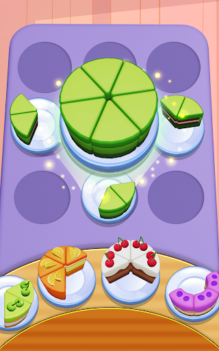 Captura de pantalla de Cake Sort - clasificar tartas
