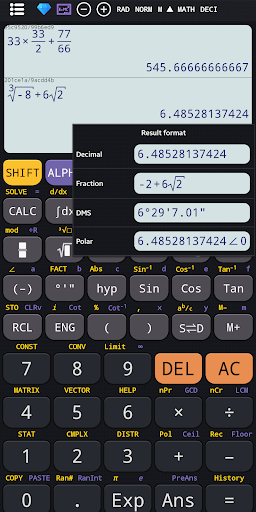 Captura de pantalla de Calculadora cientifica 991 82