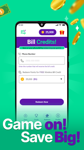 Ad It Up—Save on Your Bills Screenshot