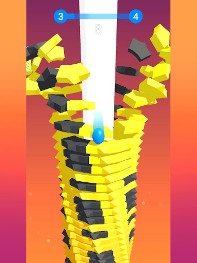 Captura de pantalla de Stack Ball - Choque en Picado