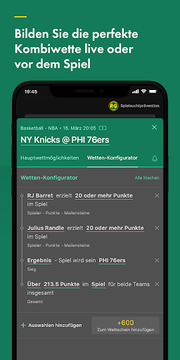 bet365 Sportwetten Screenshot