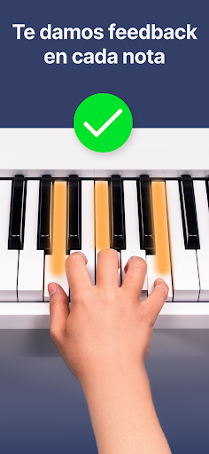 Captura de pantalla de flowkey: Aprende piano