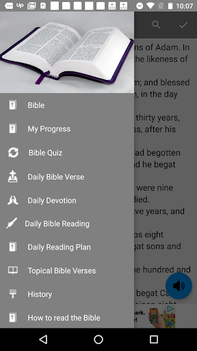 Captura de pantalla de King James Bible - KJV Offline