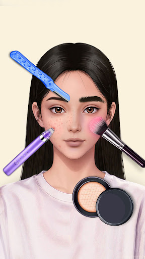 Captura de pantalla de Skincare ASMR: Relaxing Games