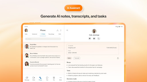RingCentral screenshot