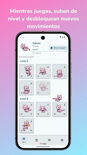 Captura de pantalla de Shimeji:Compañeros de Pantalla