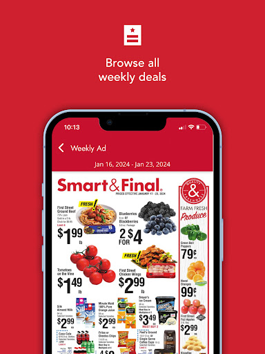 Captura de pantalla de Smart & Final