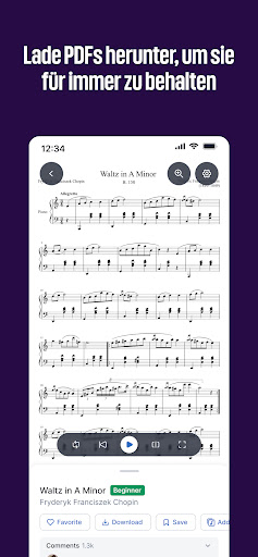 MuseScore Noten & Akkorde App Screenshot