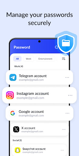 Authenticator App - SafeAuth screenshot