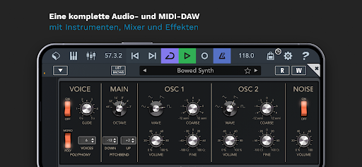 Cubasis 3: DAW & Musik Studio Screenshot