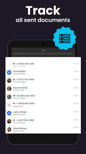 Captura de pantalla de FAX App: Send Faxes from Phone