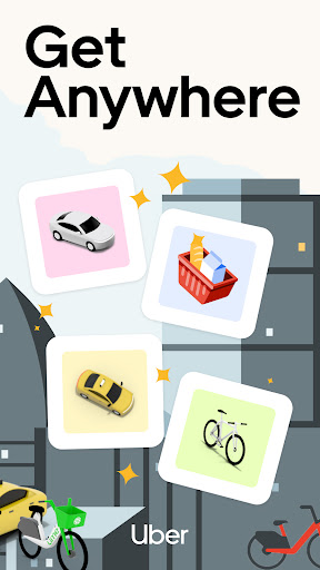 Captura de pantalla de Uber - Request a ride