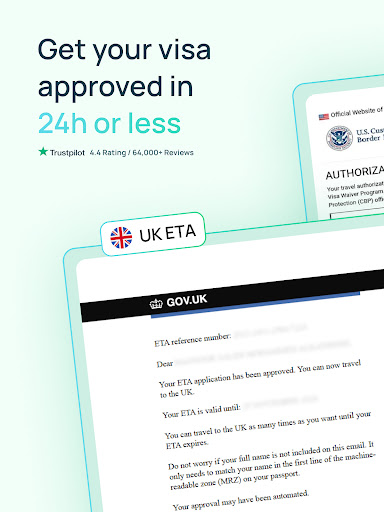 iVisa: Online Travel Visas screenshot