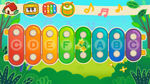 Captura de pantalla de Baby Dino Piano: Piano Niños