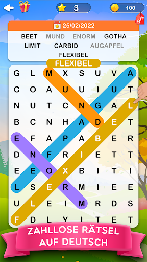 Wortsuche 2 - Word Search Screenshot