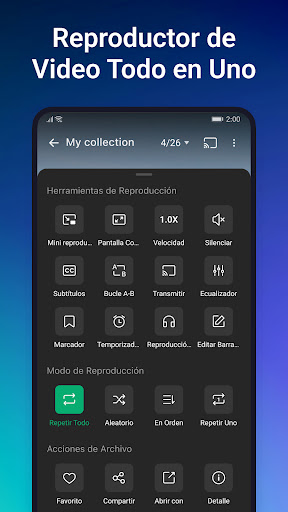 Captura de pantalla de OnePlayer-Reproductor de vídeo