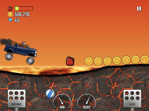 Captura de pantalla de Hill Climb Racing