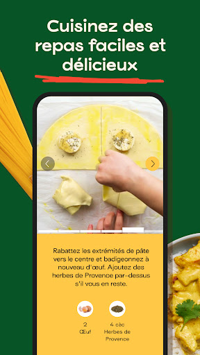 Jow - Recettes et courses Screenshot