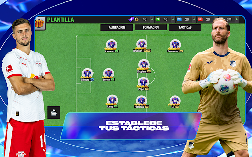 Captura de pantalla de Top Eleven: Manager de Fútbol