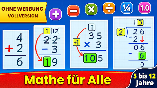 Mathe Lernspiele für Kinder Screenshot