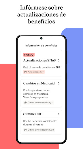 Captura de pantalla de Propel EBT (Providers)