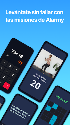 Captura de pantalla de Alarmy - Alarma Fuerte y Reloj