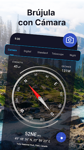 Captura de pantalla de App Brújula - Brújula precisa