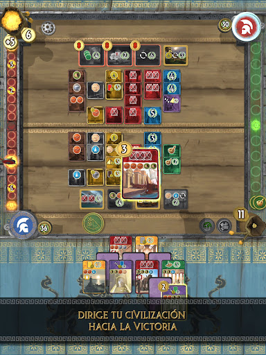 Captura de pantalla de 7 Wonders Duel