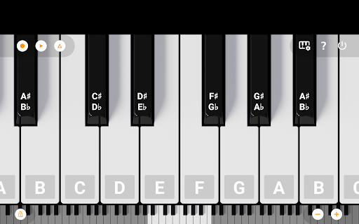 Mini Piano Lite Screenshot