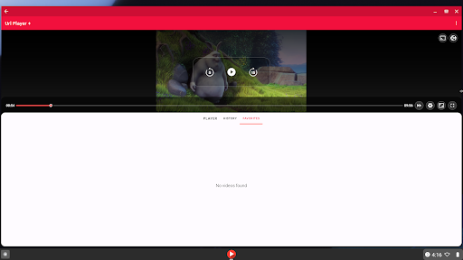 Captura de pantalla de Url Player +