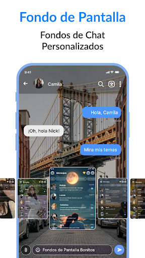 Captura de pantalla de Mensajes : SMS & Chat privado