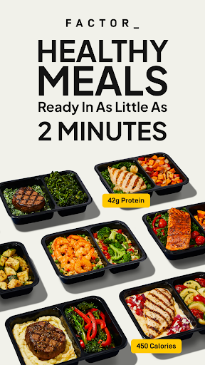 Captura de pantalla de Factor_ Prepared Meal Delivery