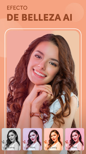 Captura de pantalla de Cámara belleza editor fotos AI