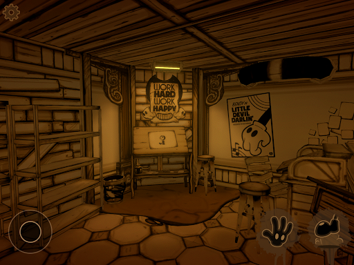 Captura de pantalla de Bendy and the Ink Machine