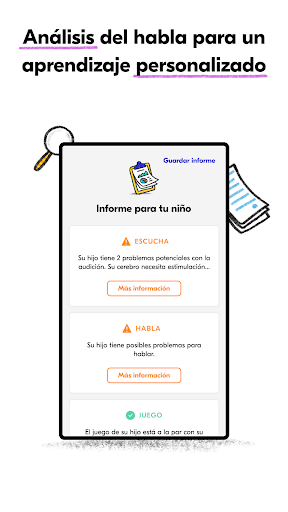 Captura de pantalla de Speech Blubs: Logopedia