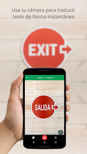 Captura de pantalla de Traductor de Google