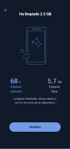 Captura de pantalla de CCleaner – Limpiador de Móvil