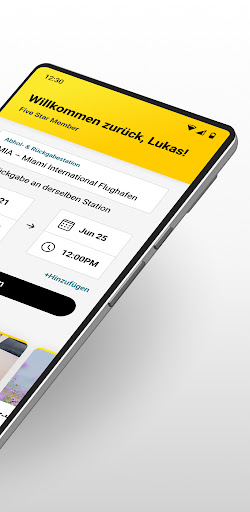Hertz Mietwagen – jetzt buchen Screenshot