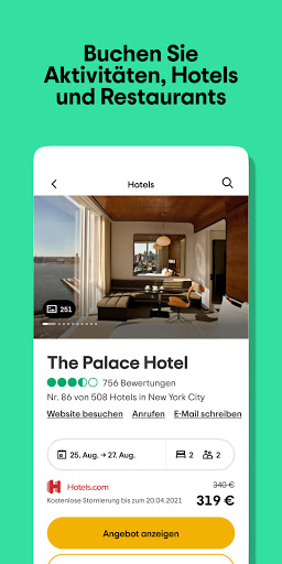 Tripadvisor: planen und buchen Screenshot