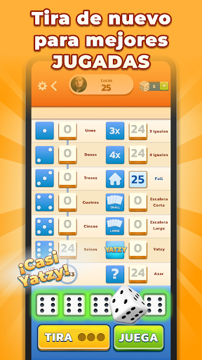 Captura de pantalla de Yatzy - Juego de dados
