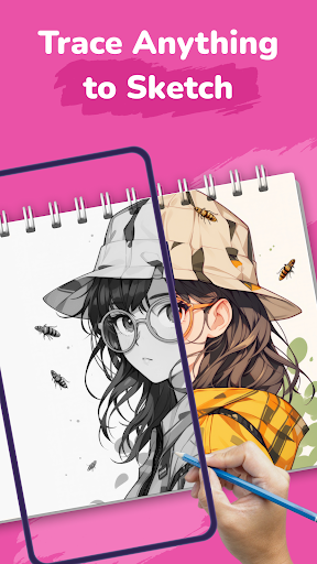 Captura de pantalla de AR Sketch: Trace Drawing