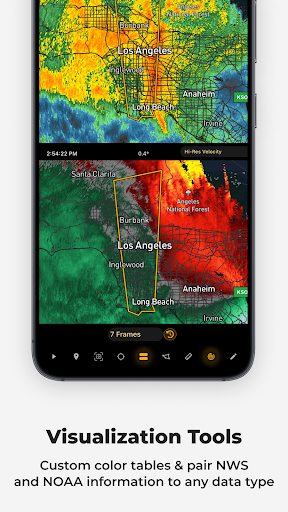 Captura de pantalla de RadarOmega: Doppler Radar App