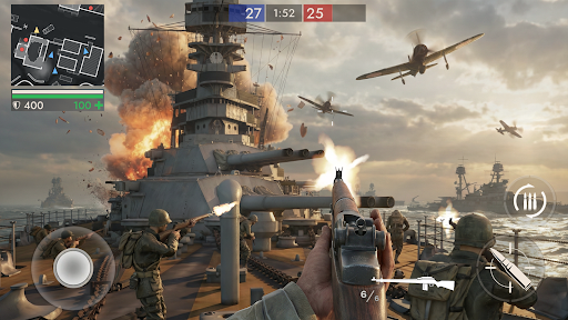 Captura de pantalla de World War Heroes — FPS Bélico