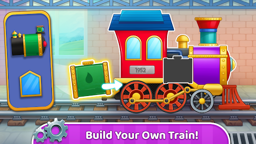 Captura de pantalla de Train Station Game for Kids