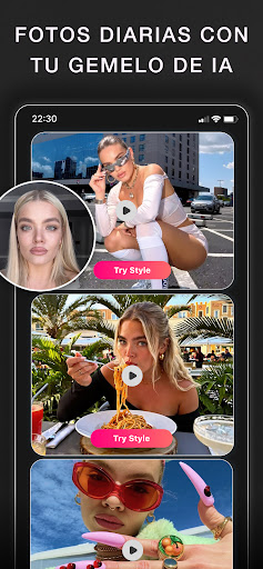 Captura de pantalla de Glam IA: Edita Fotos y Videos