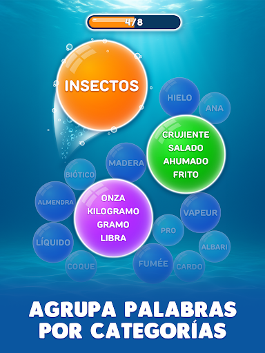 Captura de pantalla de Bubble Word Jam