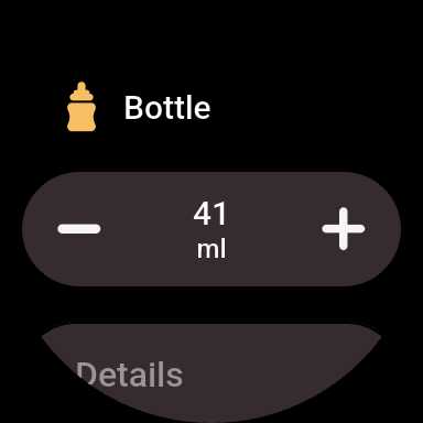 Breastfeeding tracker Pump log screenshot